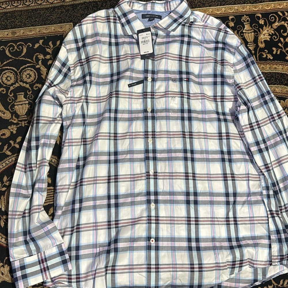 Tommy Hilfiger 2XL Button Down Shirt